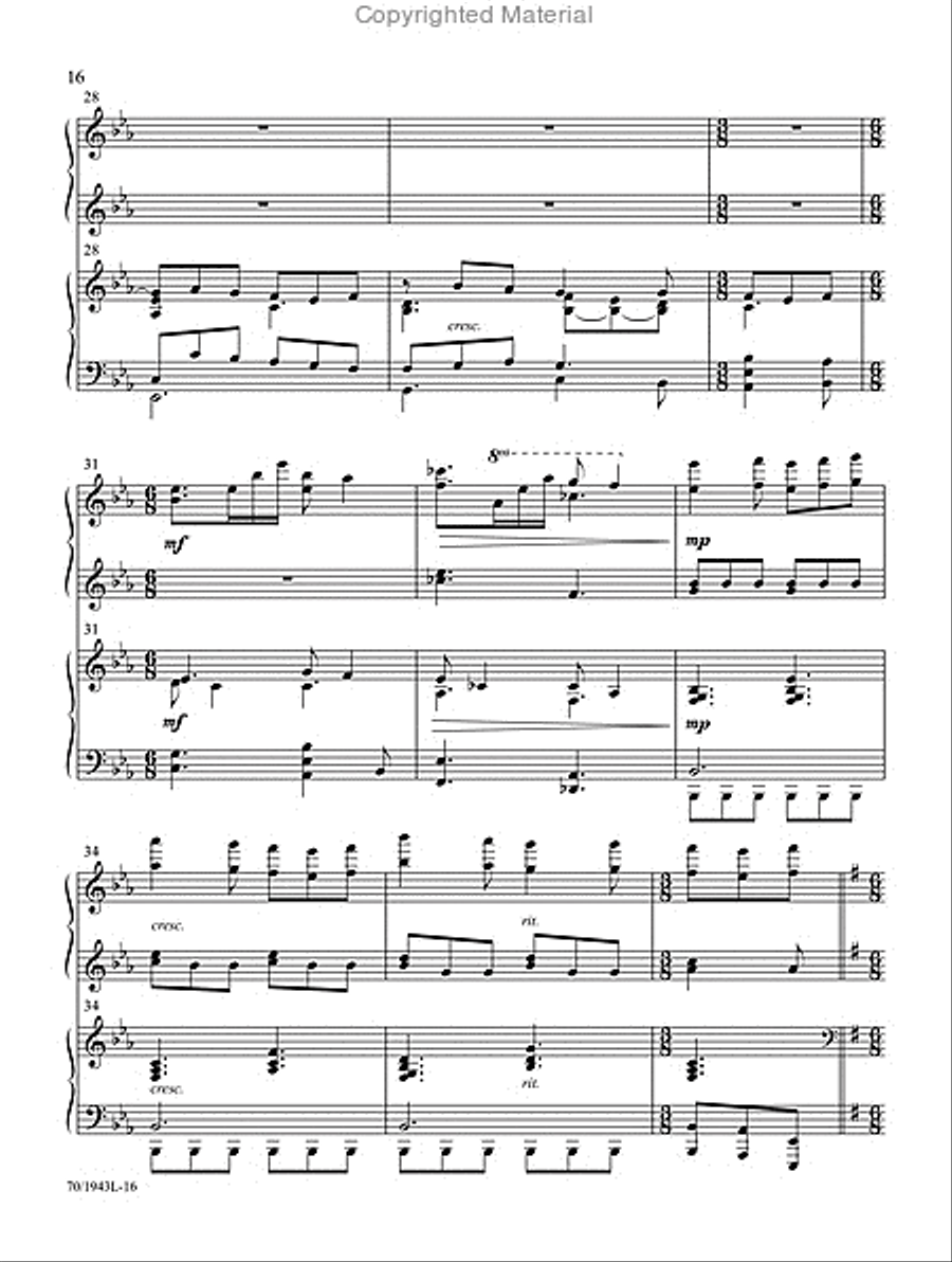 News of Great Joy! News of Great Joy! Piano Duet scores gallery preview page 14