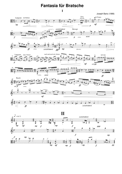 Fantasia for Viola