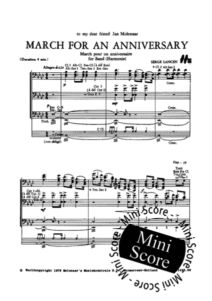 March for an Anniversary