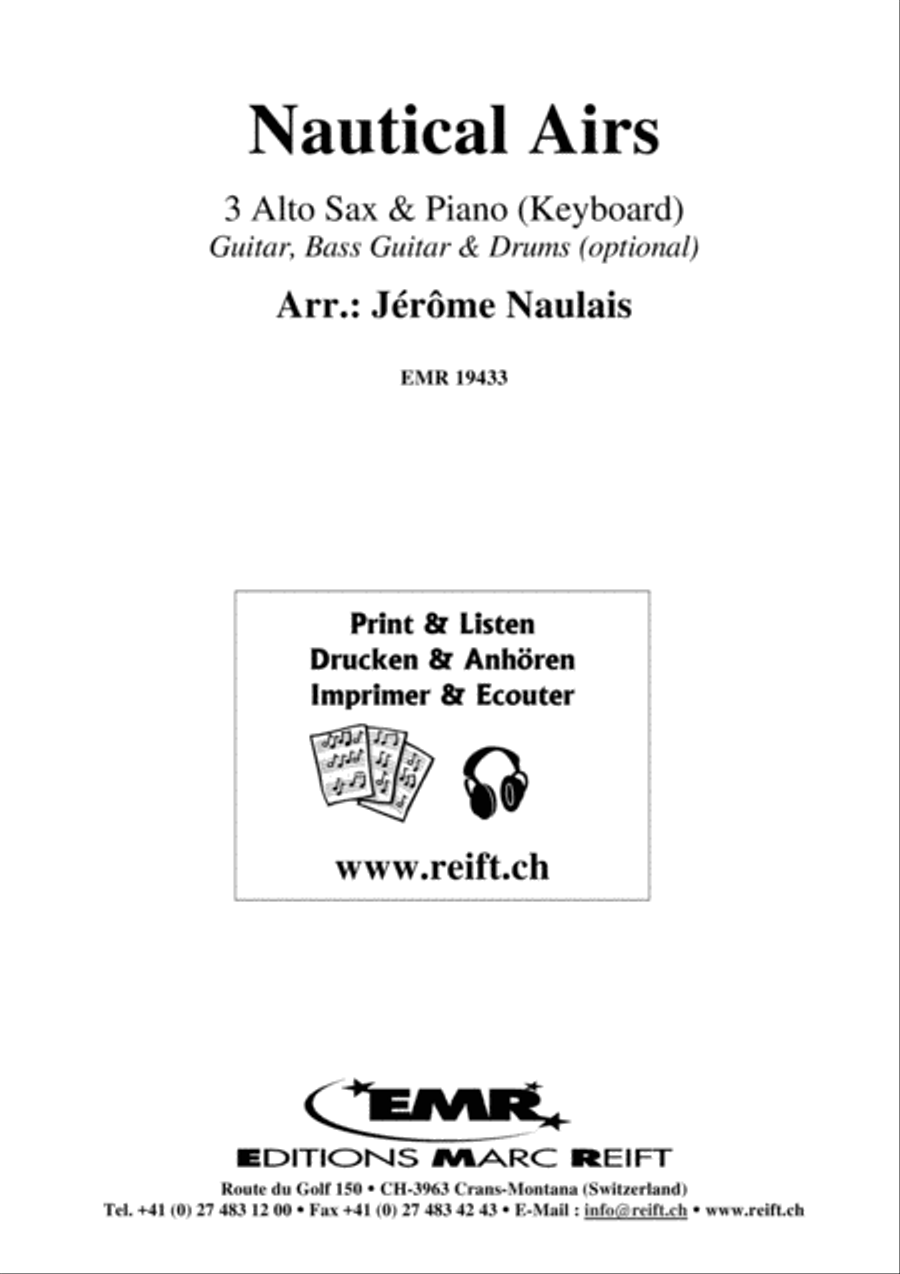 Nautical Airs Alto Saxophone scores gallery preview page 2