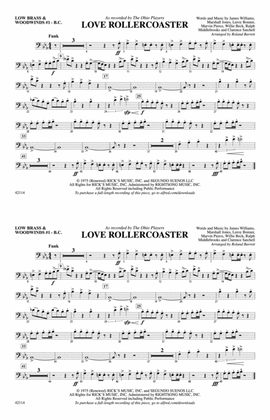 Love Rollercoaster: Low Brass & Woodwinds #1 - Bass Clef