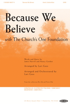 Book cover for Because We Believe - Anthem
