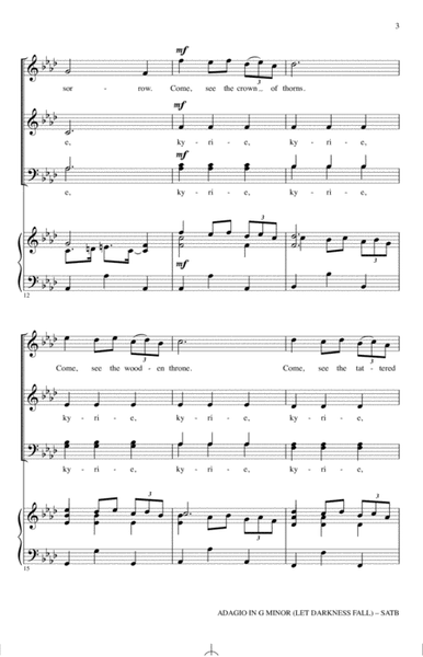 Adagio In Sol Minore (Adagio In G Minor)