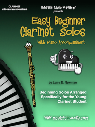 Easy Beginner Clarinet Solos with Piano Accompaniment