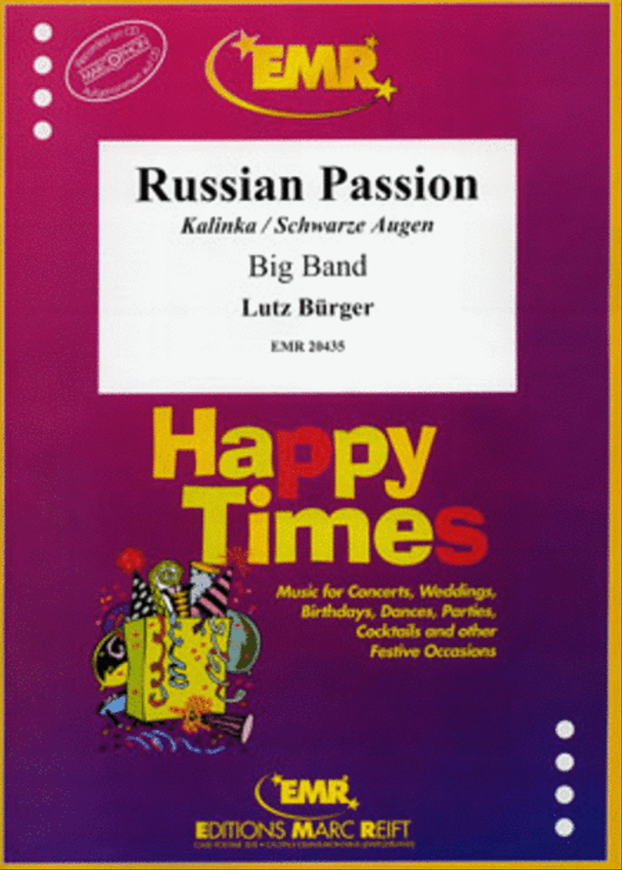 Russian Passion Big Band scores gallery preview page 1