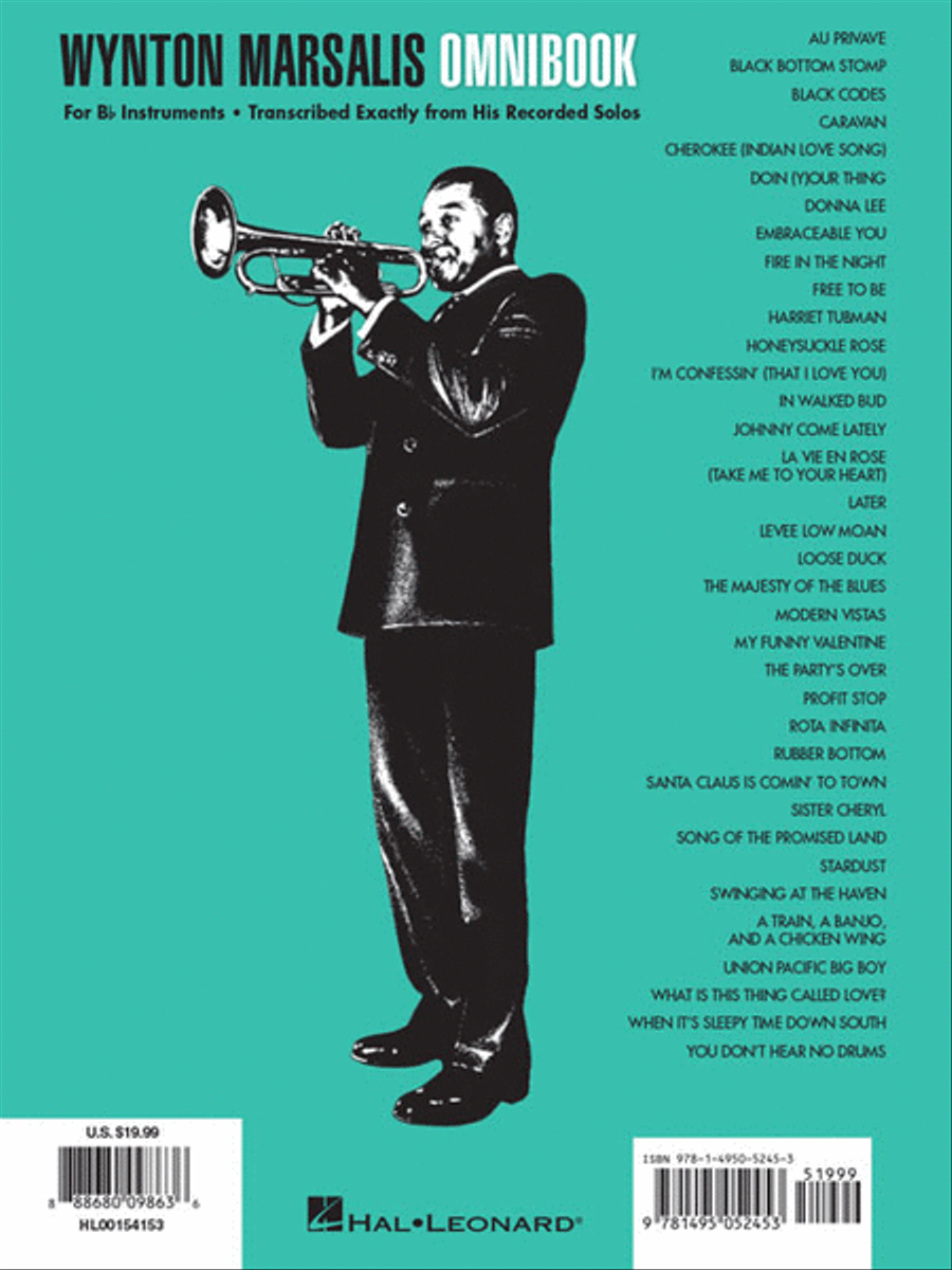 Wynton Marsalis – Omnibook B-Flat Instrument scores gallery preview page 6