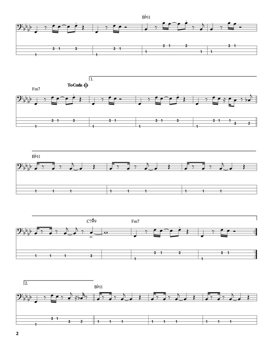 Pick Up The Pieces Acoustic Guitar scores gallery preview page 2