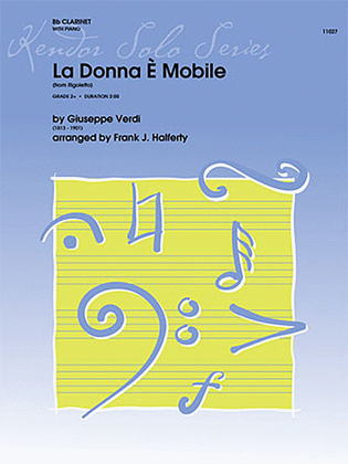 Book cover for La Donna E Mobile (from Rigoletto)