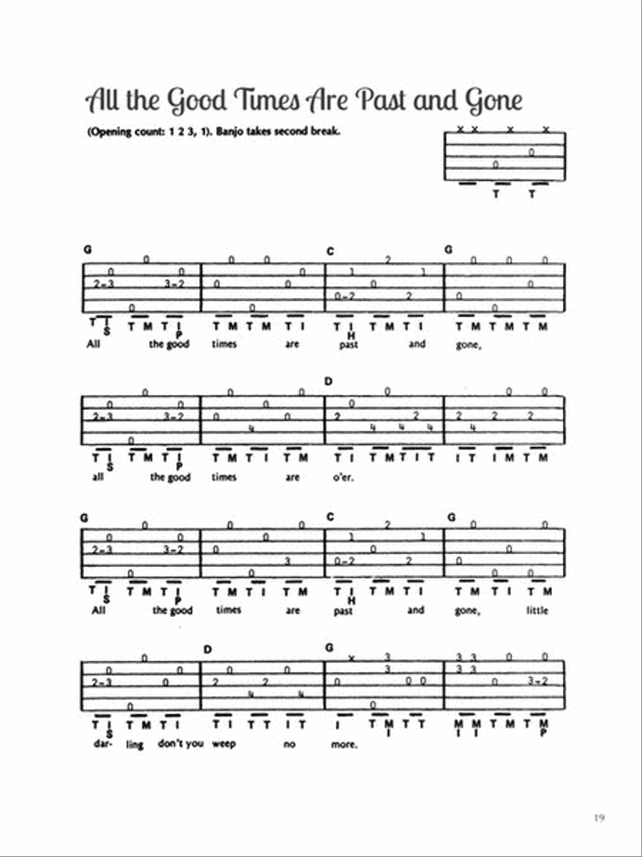 Bluegrass Banjo Banjo scores gallery preview page 14