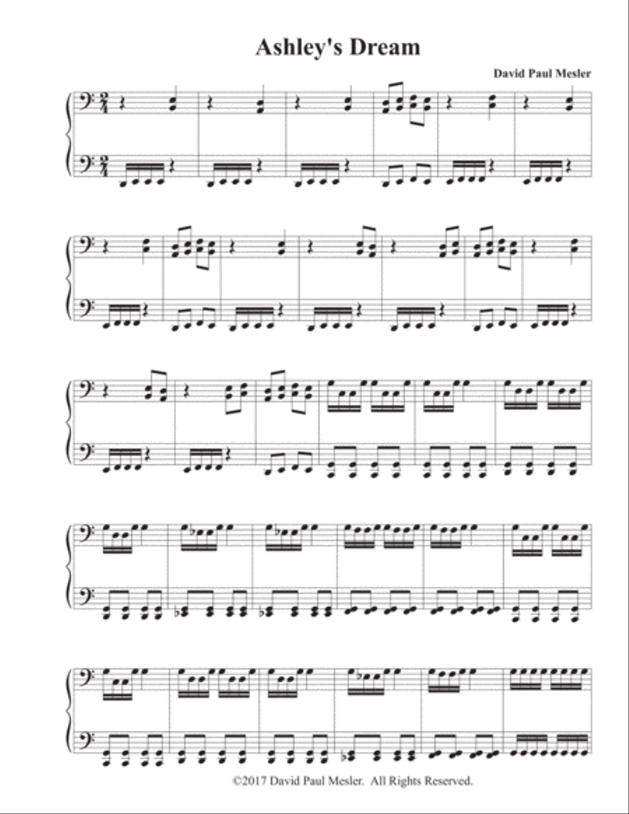 Ashley's Dream Piano Method scores gallery preview page 2
