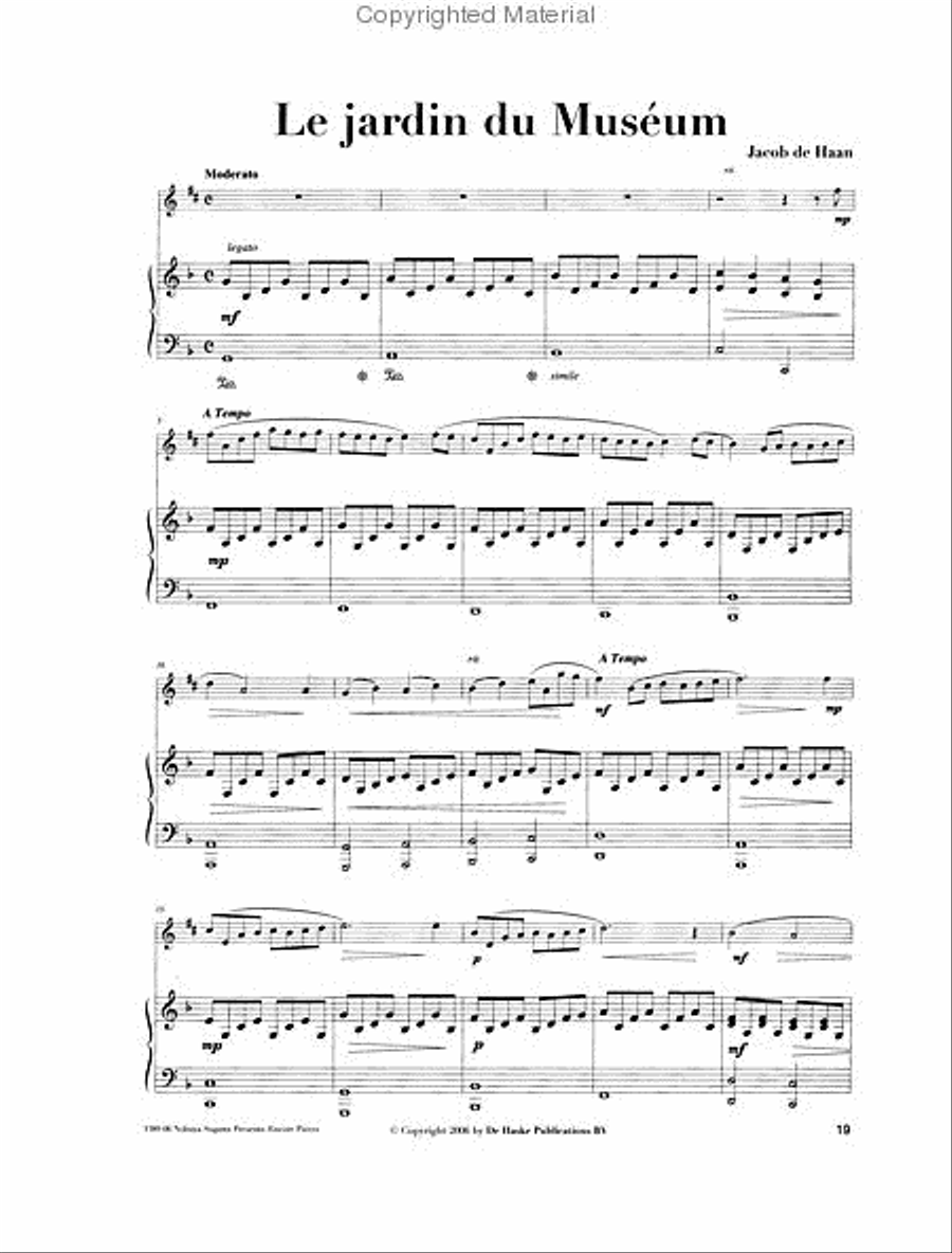 Encore Pieces for Alto Saxophone Alto Saxophone scores gallery preview page 4