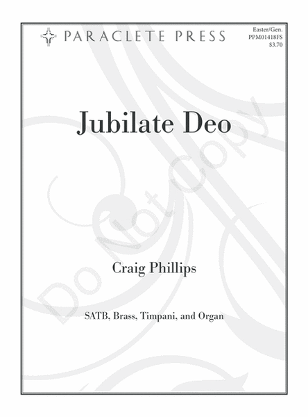Jubilate Deo (full score) image number null