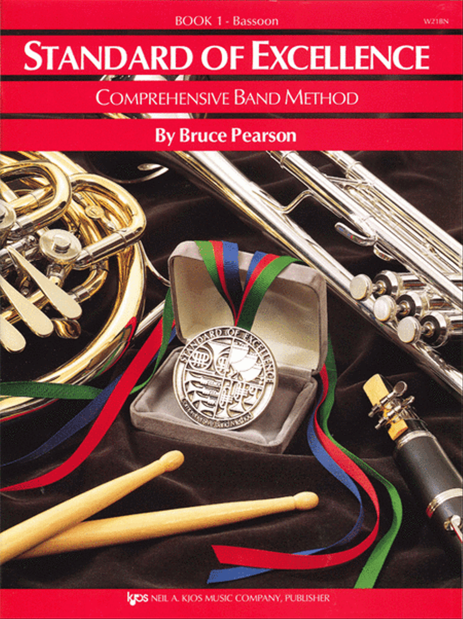 Standard of Excellence Book 1, Bassoon Concert Band Methods scores gallery preview page 1