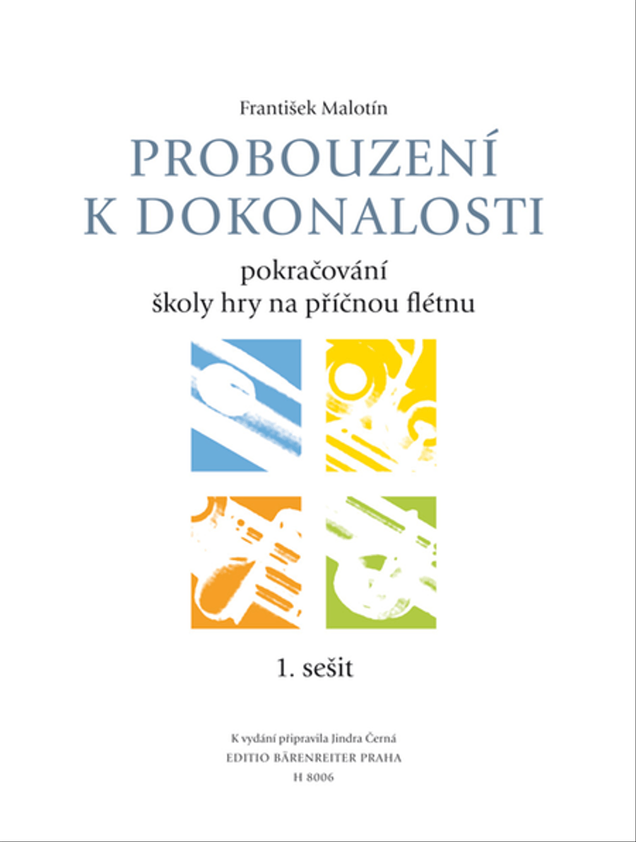 Probouzení k dorkonalosti, ucebnice 1. sešit Flute Solo scores gallery preview page 1
