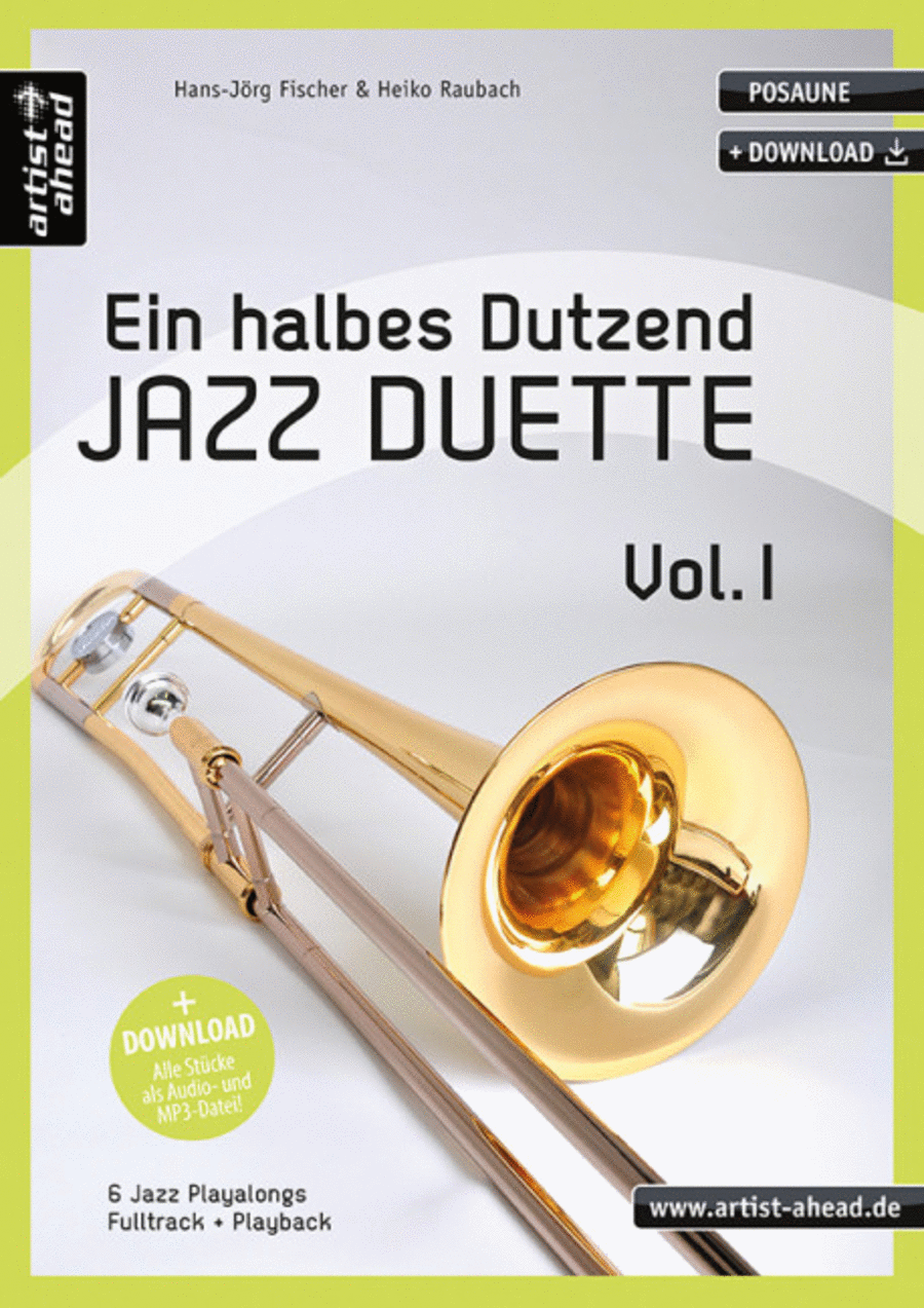 Ein halbes Dutzend Jazz Duette - Vol. 1 - Posaune Vol. 1 Trombone Duet scores gallery preview page 1