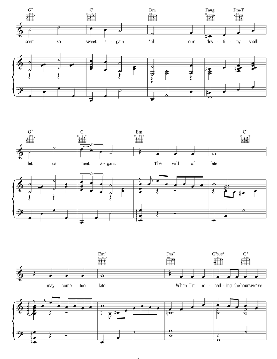 I'll See You Again Guitar scores gallery preview page 4