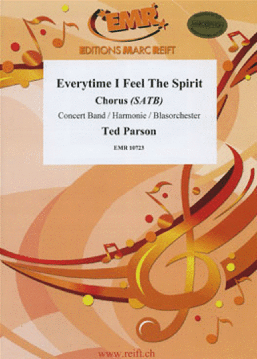 Everytime I Feel The Spirit 4-Part scores gallery preview page 1