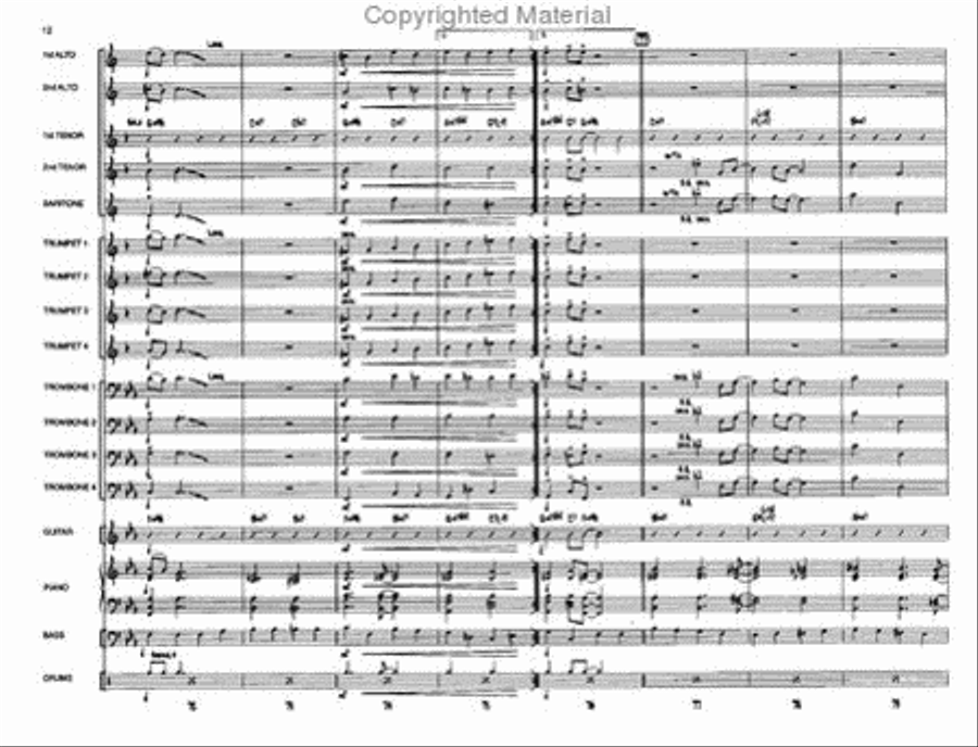 Eenie, Meenie, Minor Mode Jazz Ensemble scores gallery preview page 11