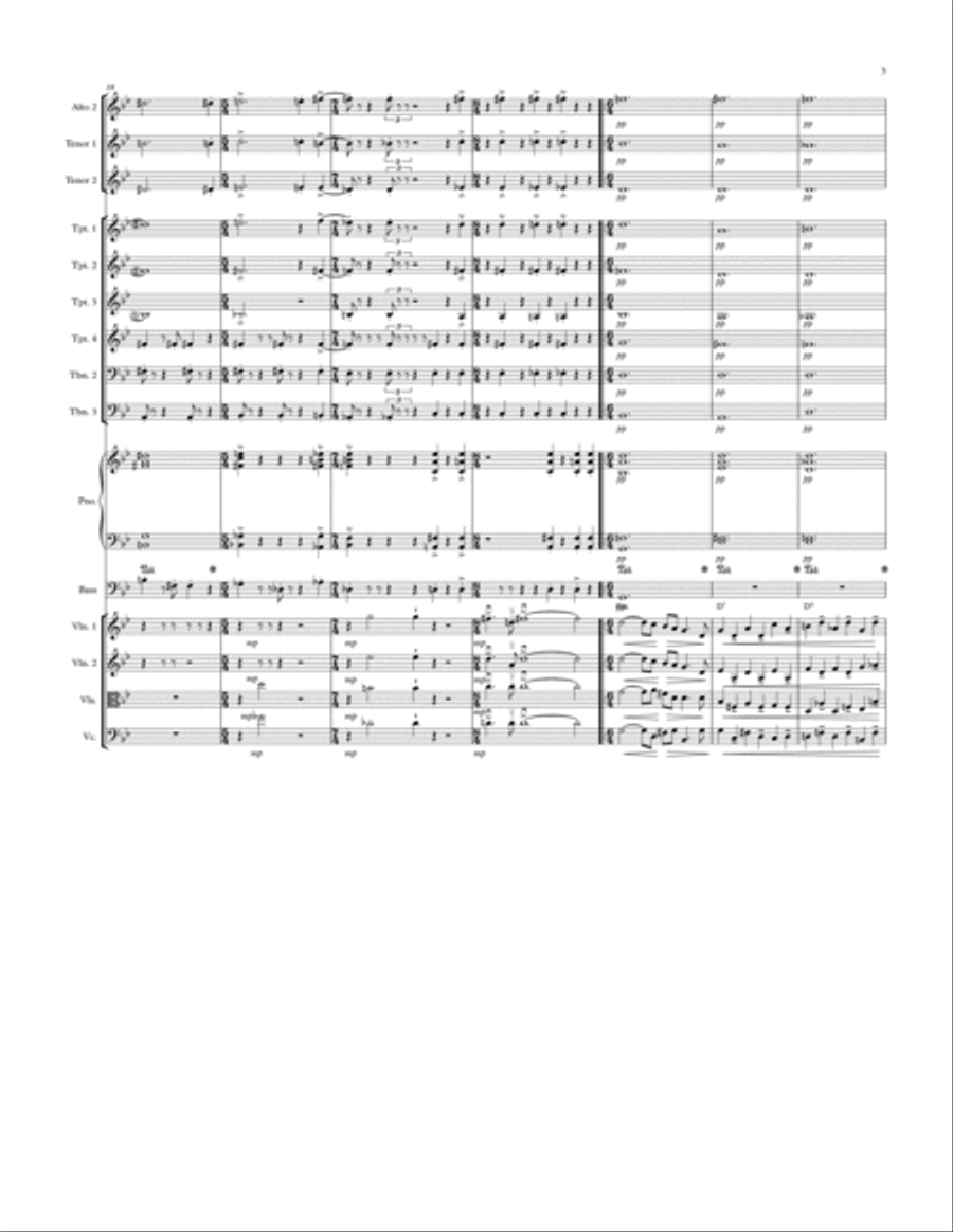 samba queen coronita dancing with erhu Piano, Vocal, Guitar scores gallery preview page 3