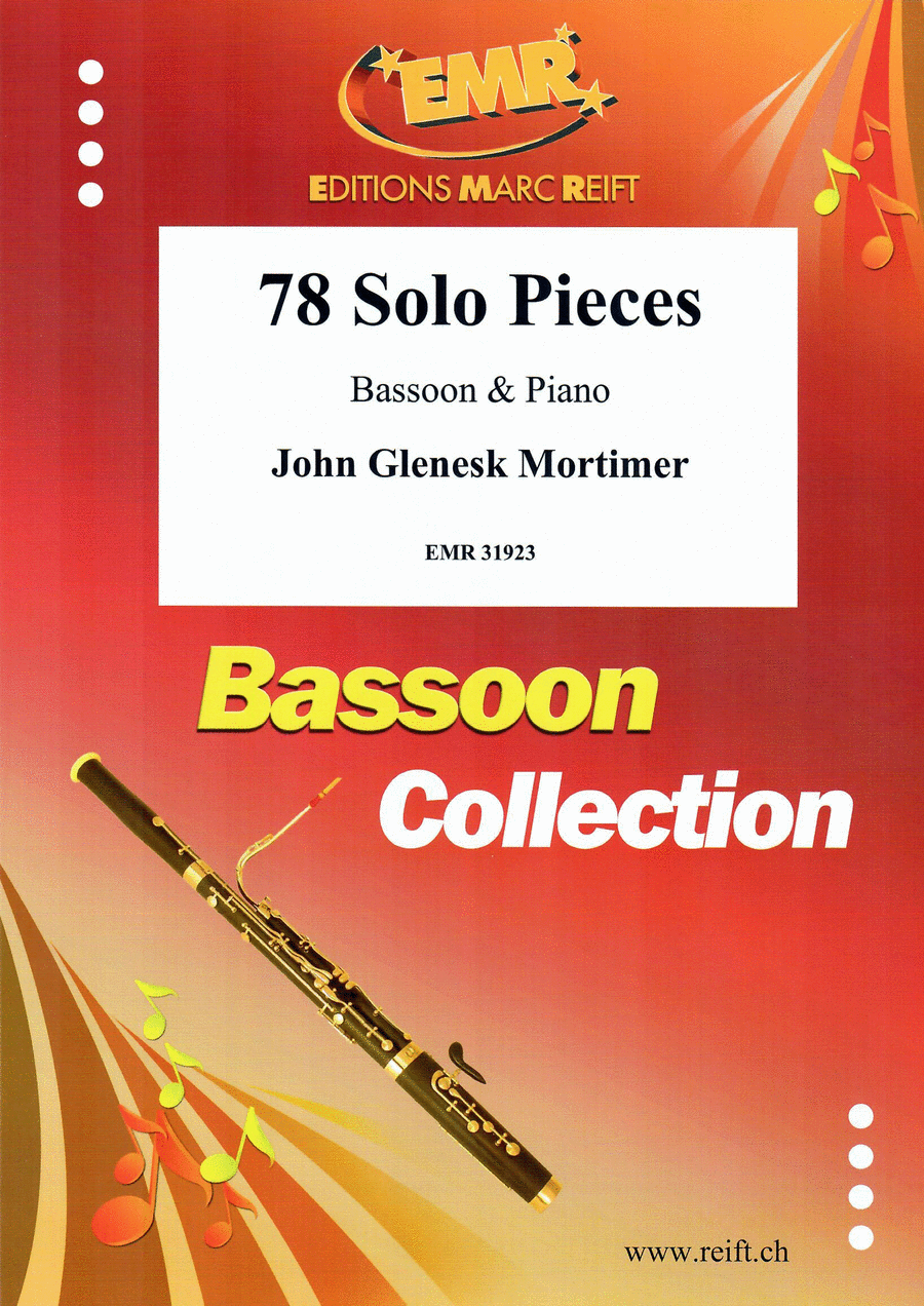 78 Solo Pieces Bassoon Solo scores gallery preview page 1