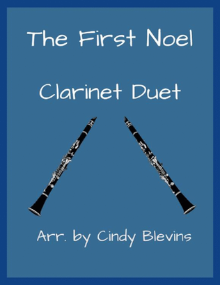 Book cover for The First Noel, for Clarinet Duet