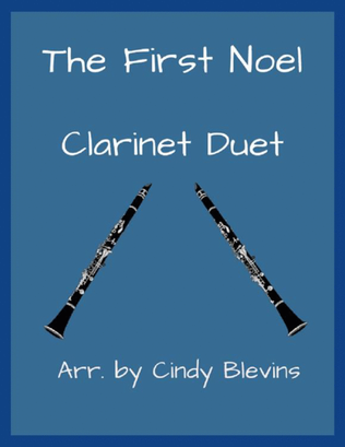 The First Noel, for Clarinet Duet