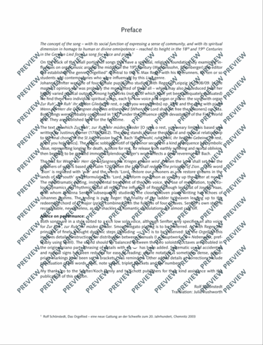 Zwei Geistliche Lieder Voice scores gallery preview page 4