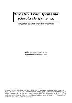The Girl From Ipanema (Garota De Ipanema)