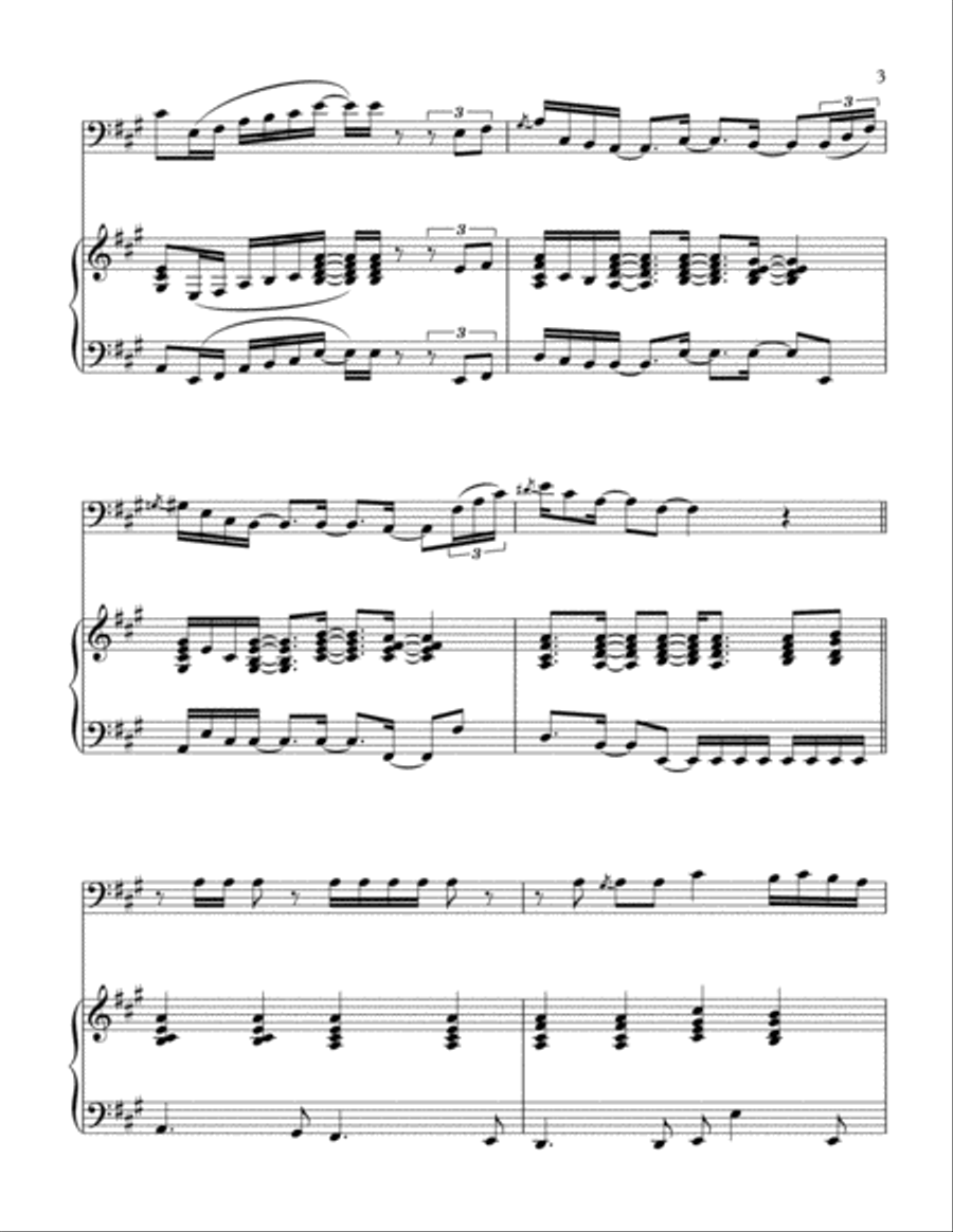 Telephone Line Piano scores gallery preview page 4