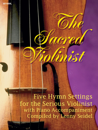 Book cover for The Sacred Violinist