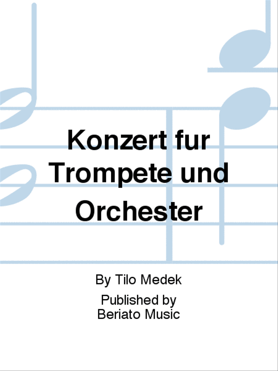 Konzert für Trompete und Orchester Orchestra scores gallery preview page 1