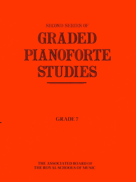Graded Pianoforte Studies Second Series Grade 7