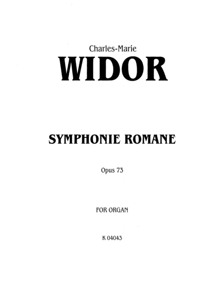 Symphonie Romaine, Op. 73