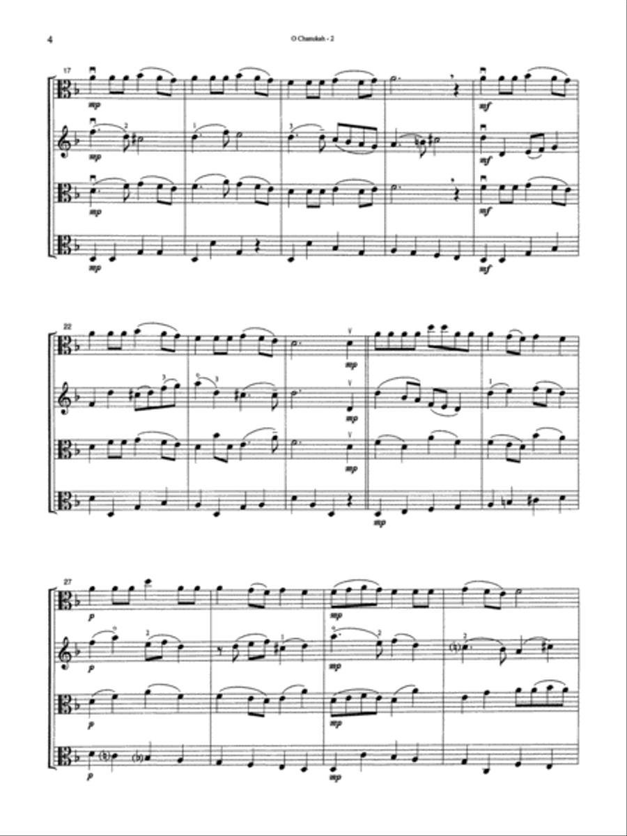 More Festive Strings for Ensemble Collection / Songbook scores gallery preview page 3
