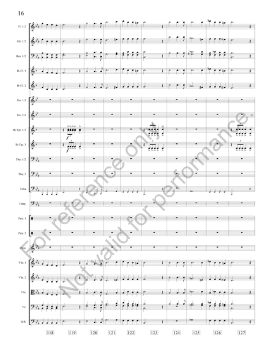 God Of Our Fathers Full Orchestra scores gallery preview page 17