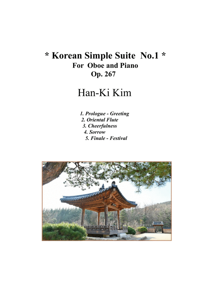 Korean Simple Suite No.1 (For Oboe and Piano) image number null