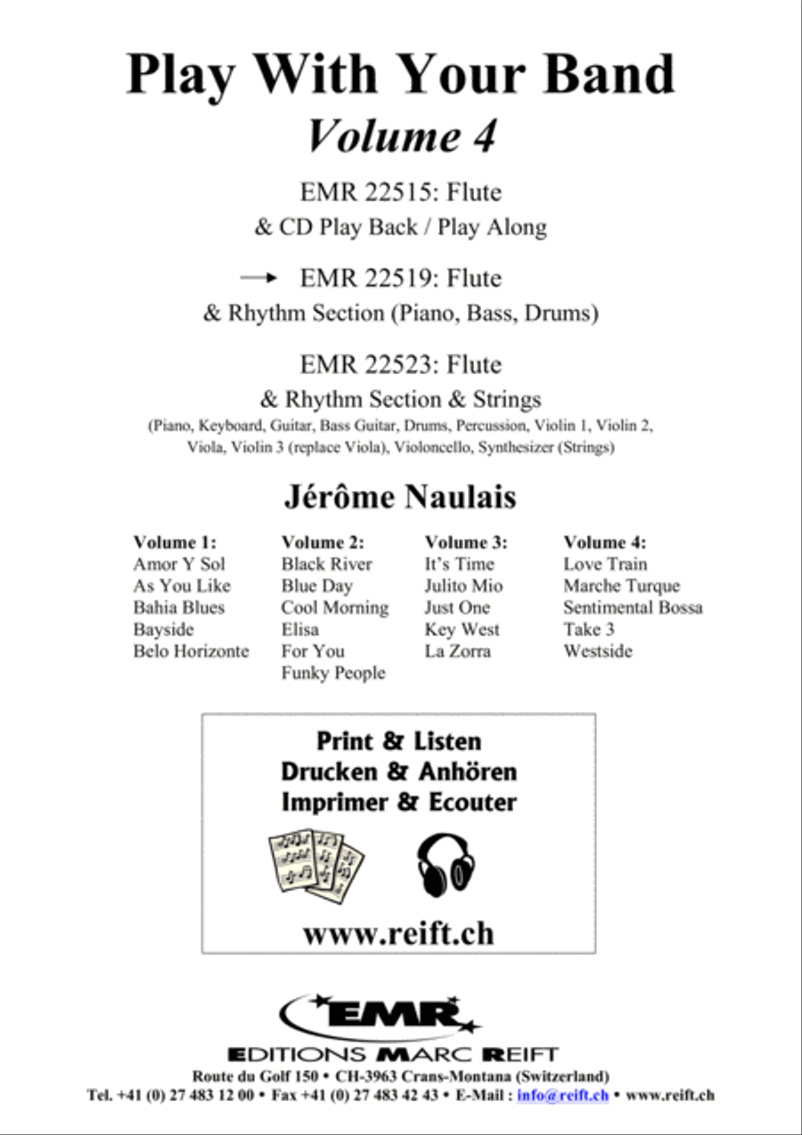Play With Your Band Volume 4 Flute scores gallery preview page 2
