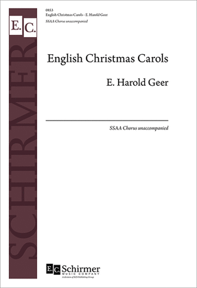 Book cover for English Christmas Carols