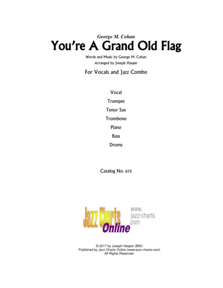 You're A Grand Old Flag (Vocal Solo and Jazz Combo) image number null