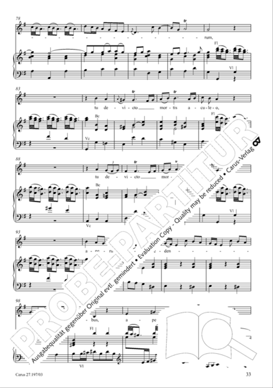 Te Deum in D a due cori SSATB scores gallery preview page 33