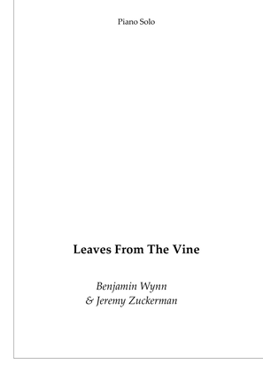 Book cover for Leaves From The Vine