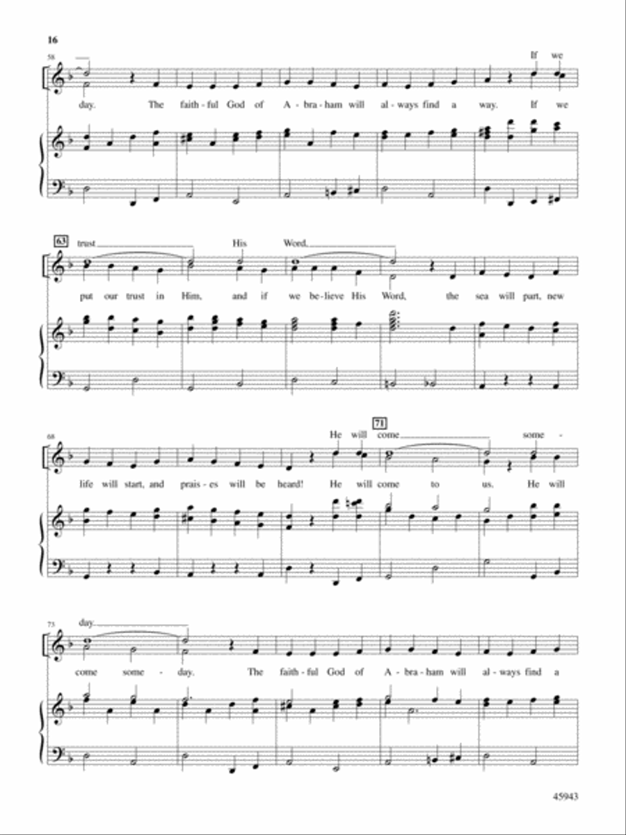 The Noel Critter Motel Choir scores gallery preview page 16