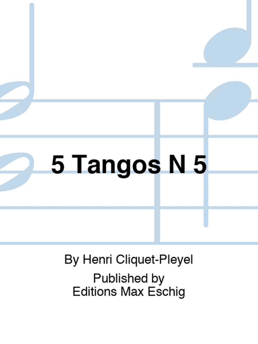 5 Tangos N 5