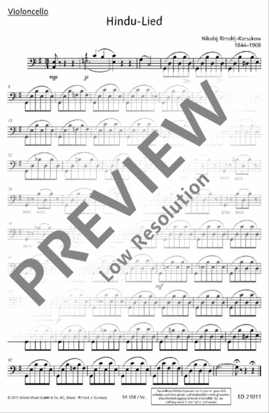 Hindu Song String Trio scores gallery preview page 7