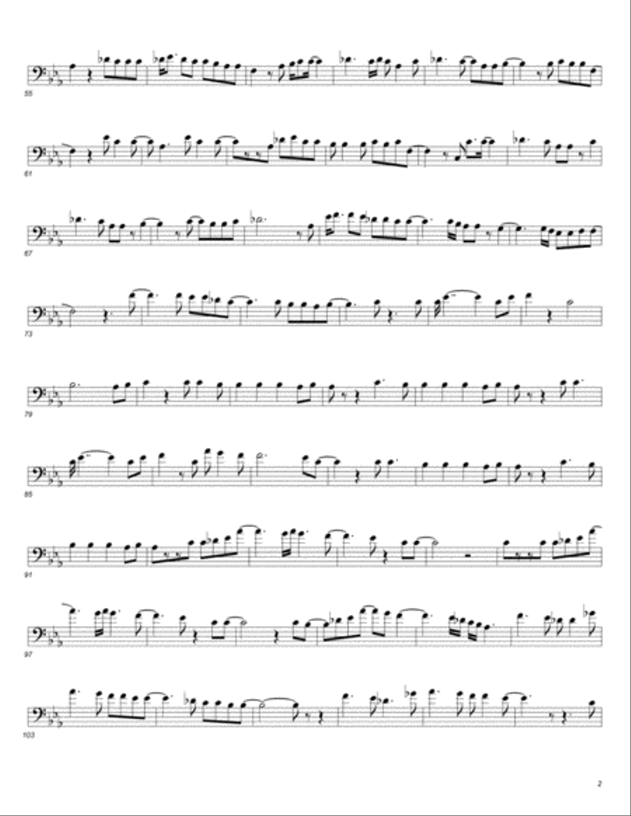 All Of Me All Of Me Brass Ensemble scores gallery preview page 2