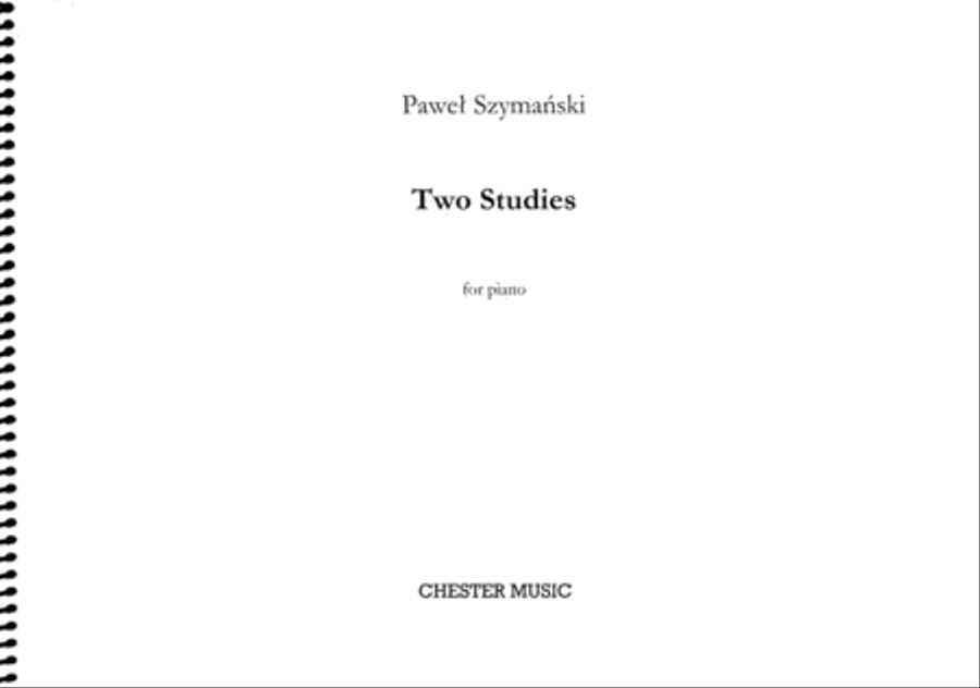 Two Studies for Piano Piano Method scores gallery preview page 1