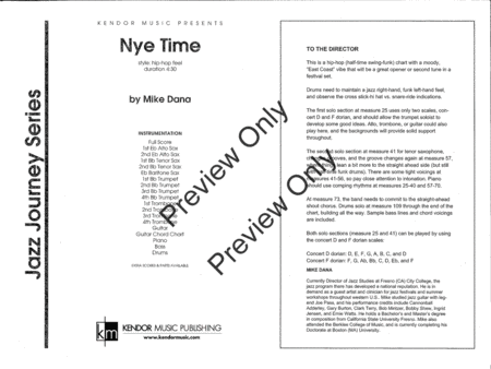 Nye Time (Full Score)