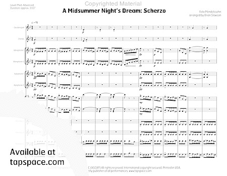 Midsummer Night's Dream, A: Scherzo image number null