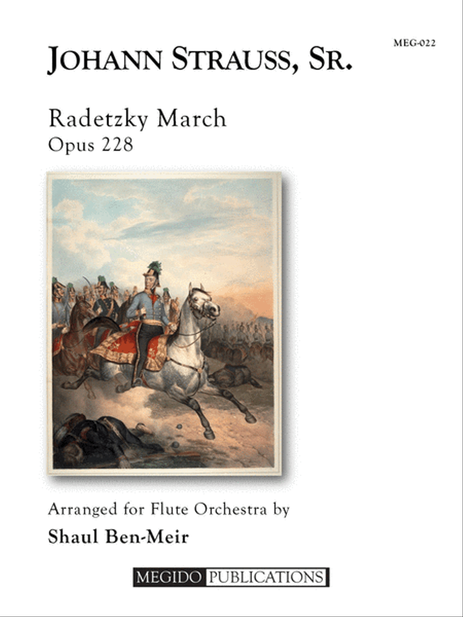 Radetzky March for Flute Orchestra Flute Choir scores gallery preview page 1