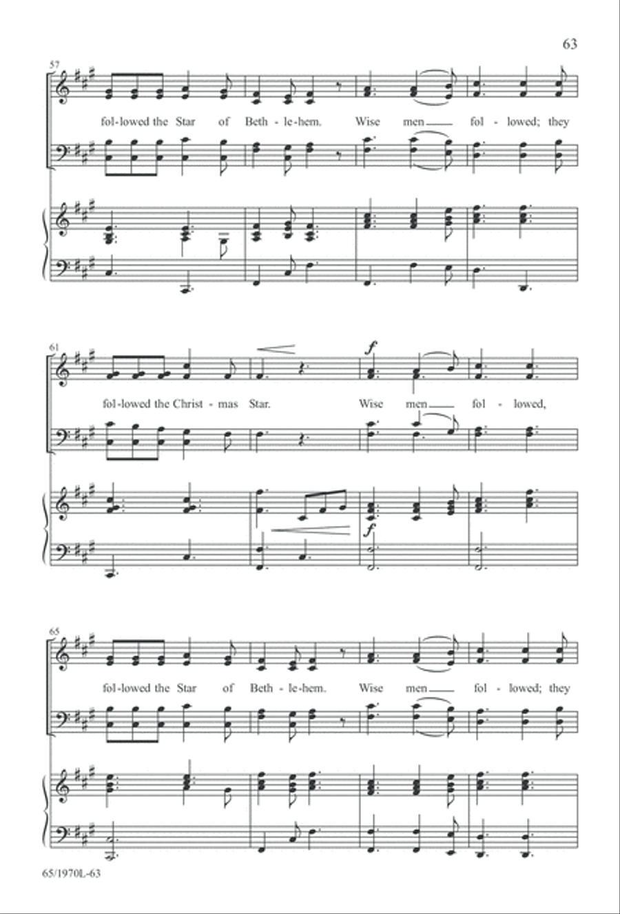 A Great and Mighty Wonder 4-Part scores gallery preview page 64